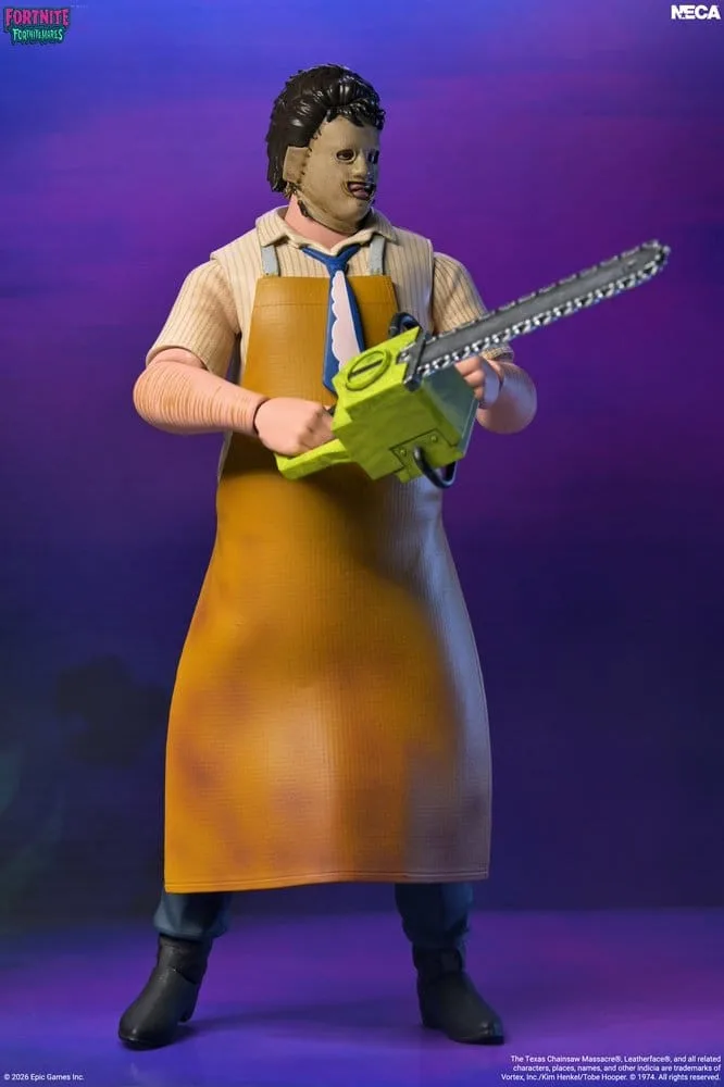 Fortnite x Texas Chainsaw Massacre Fortnitemares Action Figure - Leatherface van NECA – cover