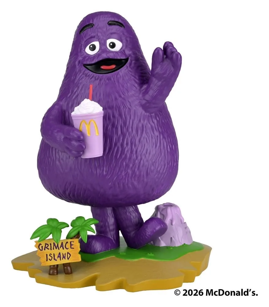 McDonald's Head Knocker Grimace van NECA – cover