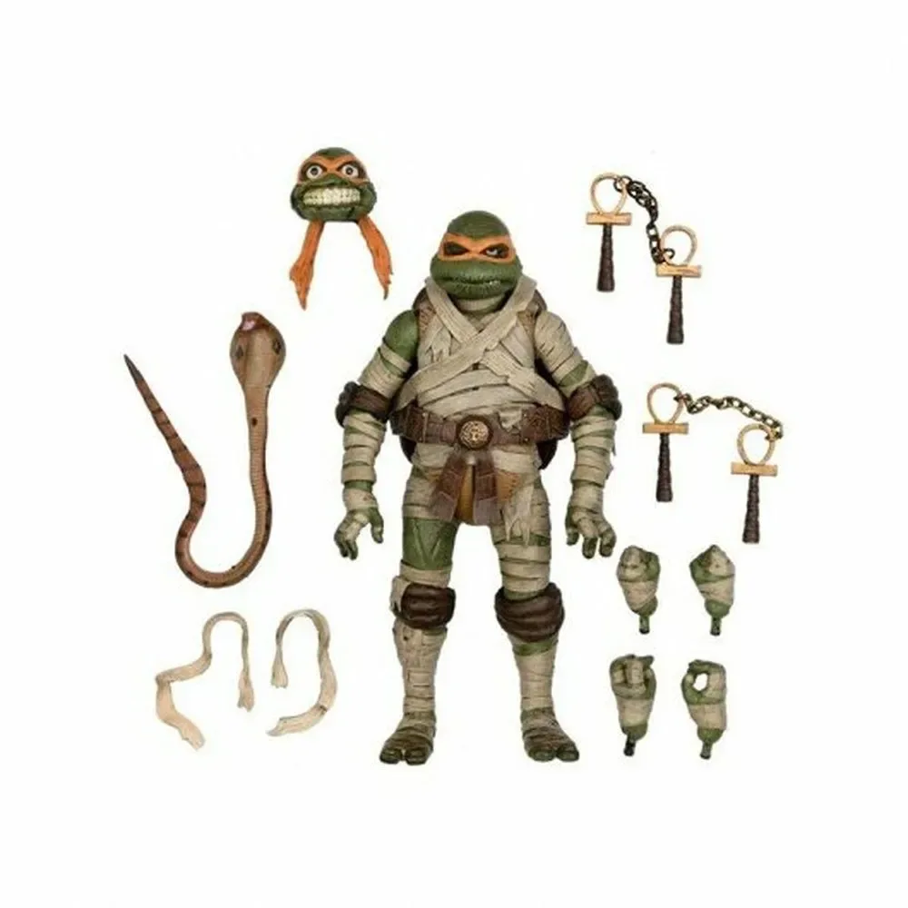 Michelangelo-figur 18 Cm fra NECA – cover