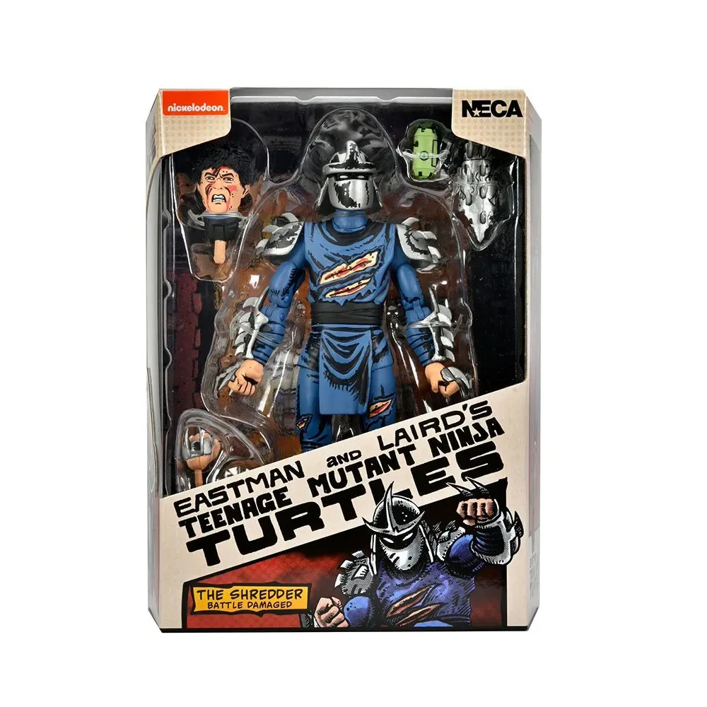 Ninja Turtles Teenage Mutant Ninja Turtles Mirage Comics Actiefiguur Beschadigde Shredder 18 Cm van NECA – cover