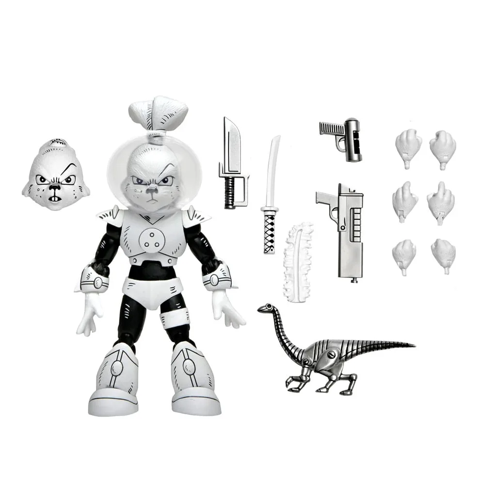 Space Usagi Yojimbo Black & White van NECA – cover