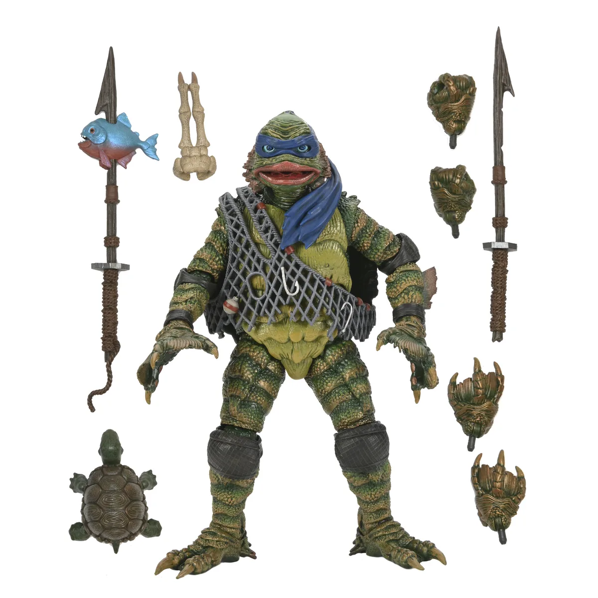 TMNT Leonardo as the Creature van NECA – cover