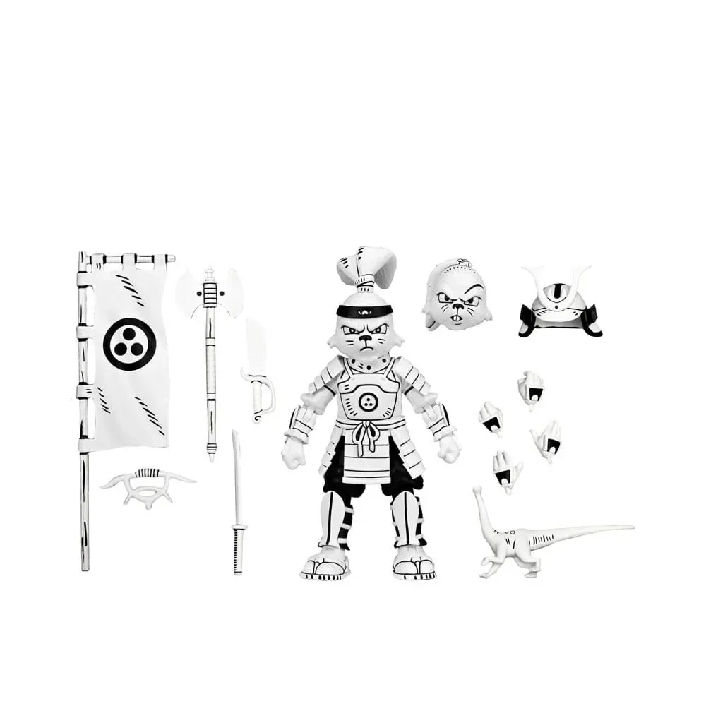 Usagi Yojimbo Samurai Usagi Yojimbo Sort Og Hvid Actionfigur 18 Cm fra NECA – cover
