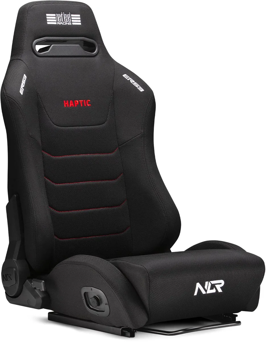 ERS3 Haptic Feedback Sim Racing Seat van Next Level Racing, Zwart – cover