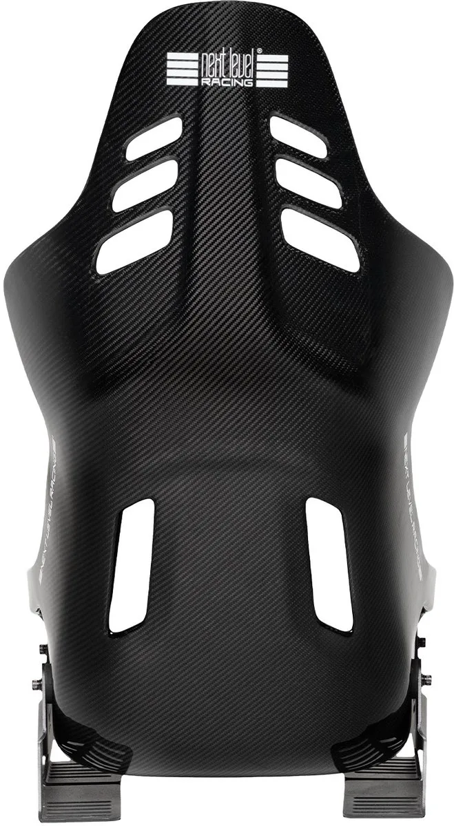 ES3 Elite - Racestoel - Koolstofvezel - Vaste Rugleuning - Zijbevestigingsbeugels van Next Level Racing, Zwart – cover