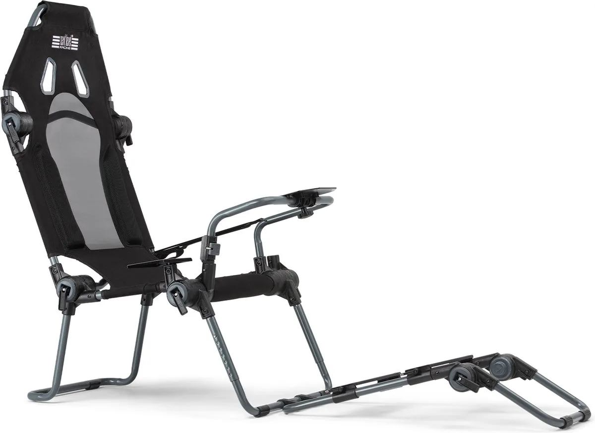 F-GT Lite Opvouwbare Race Cockpit - Ergonomisch - Draagbaar by Next Level Racing, Carbon Grijs – cover