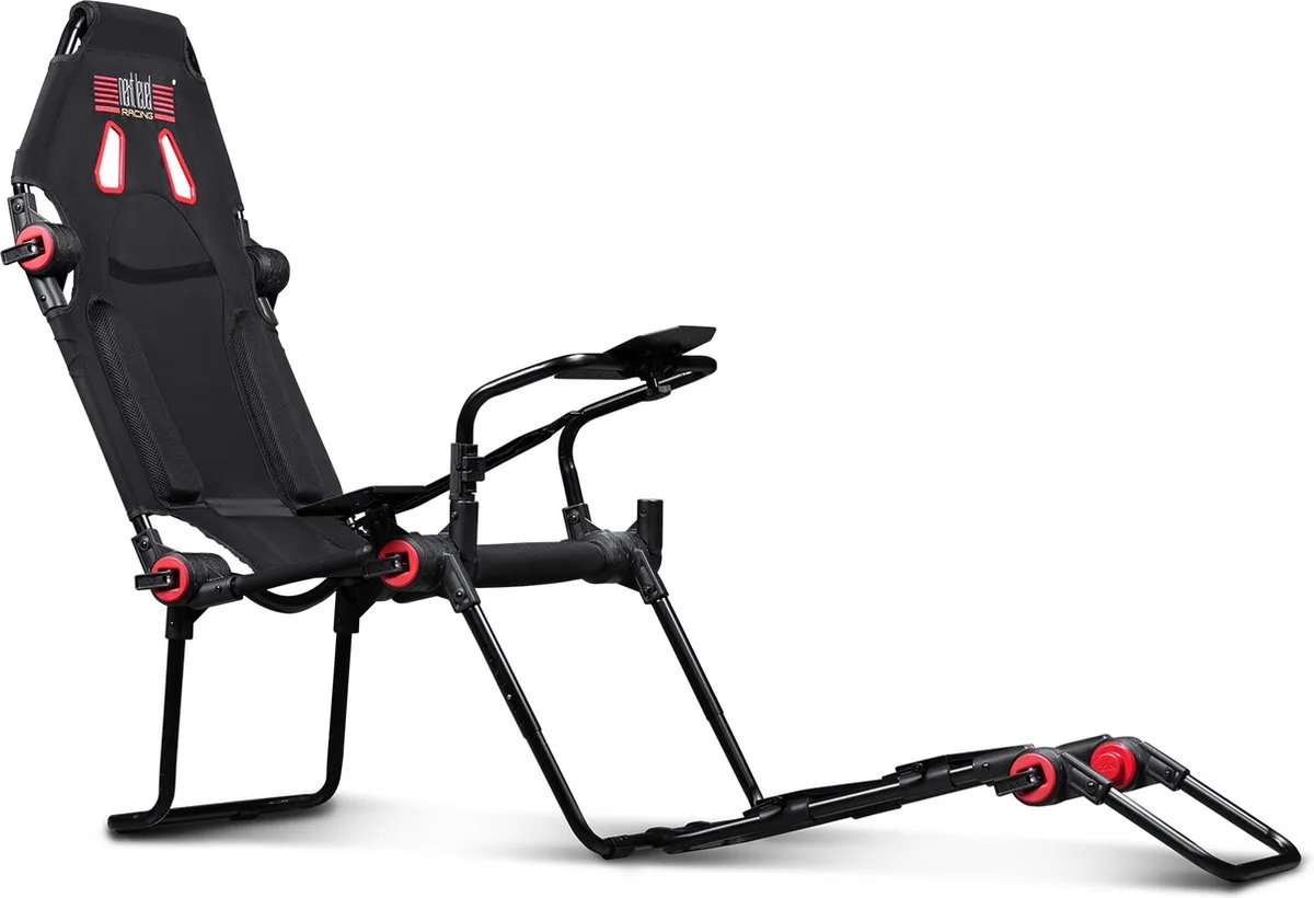 F-GT Lite - Racestoel Cockpit - Compatibel met Logitech/Thrustmaster/Fanatec van Next Level Racing, Zwart – cover