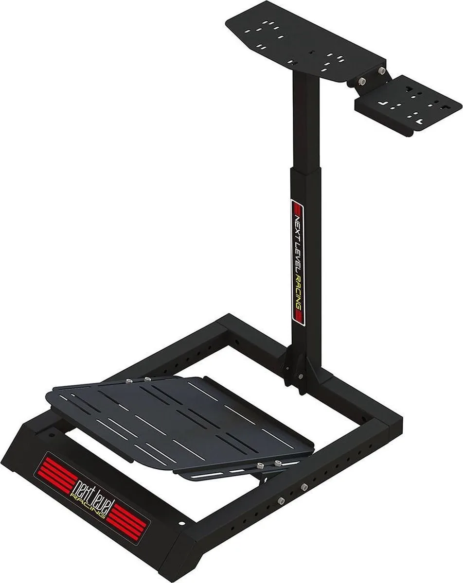 Wheel Stand Lite - Verstelbaar Racestuur Standaard by Next Level Racing, Black – cover