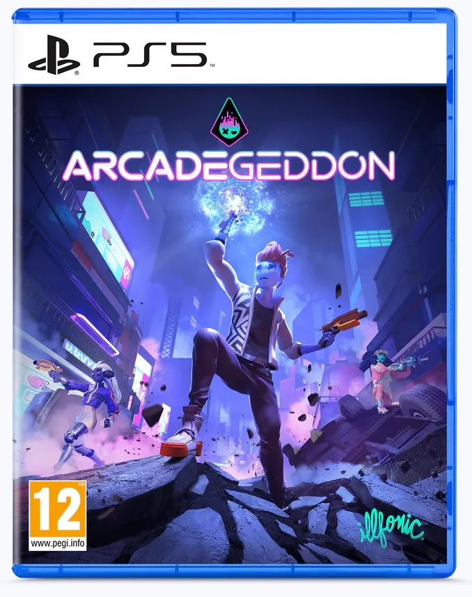 Arcadegeddon de Nighthawk Interactive, PS5 – jaquette