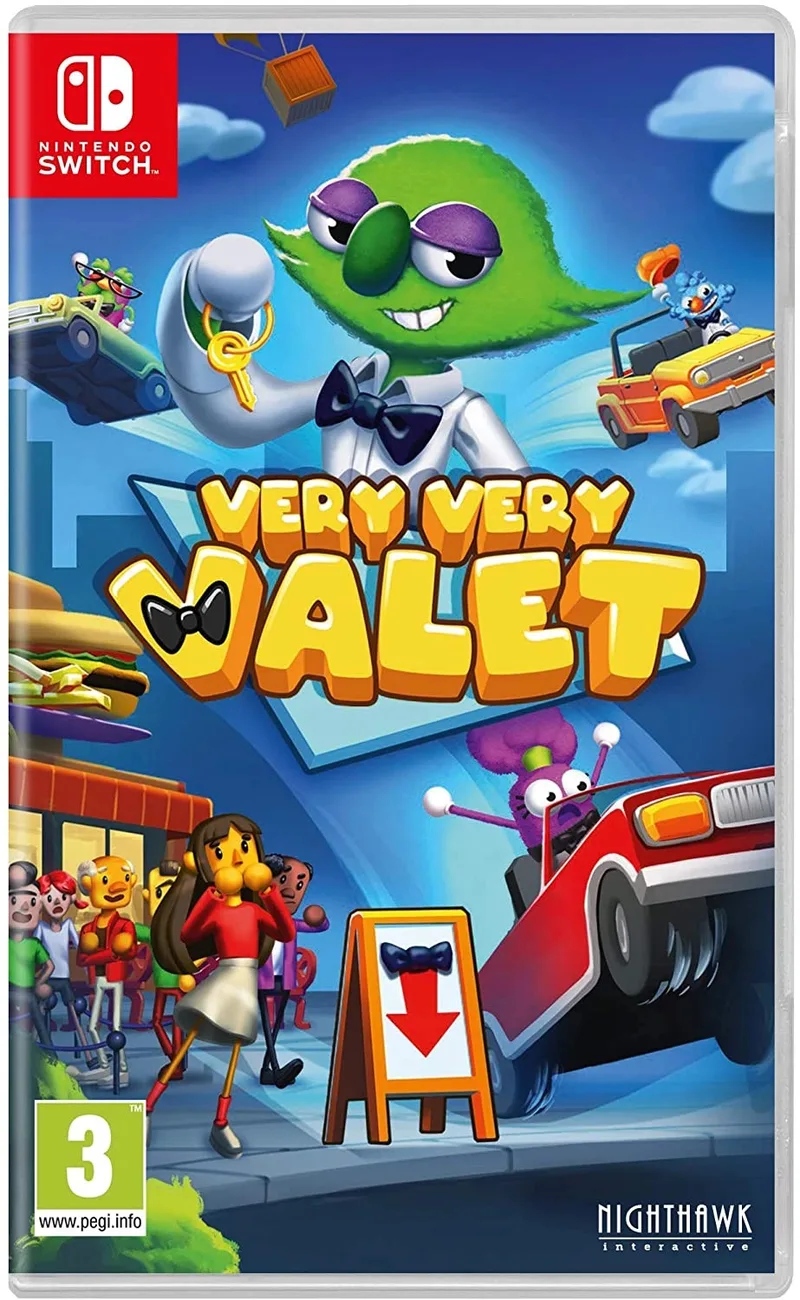 Very Very Valet van Nighthawk Interactive, Nintendo Switch – cover