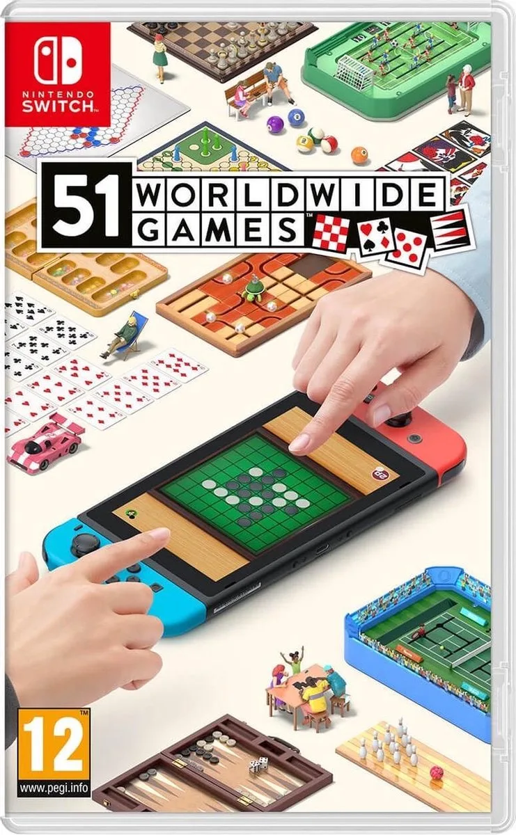 51 Worldwide Games de Nintendo, Nintendo Switch – jaquette