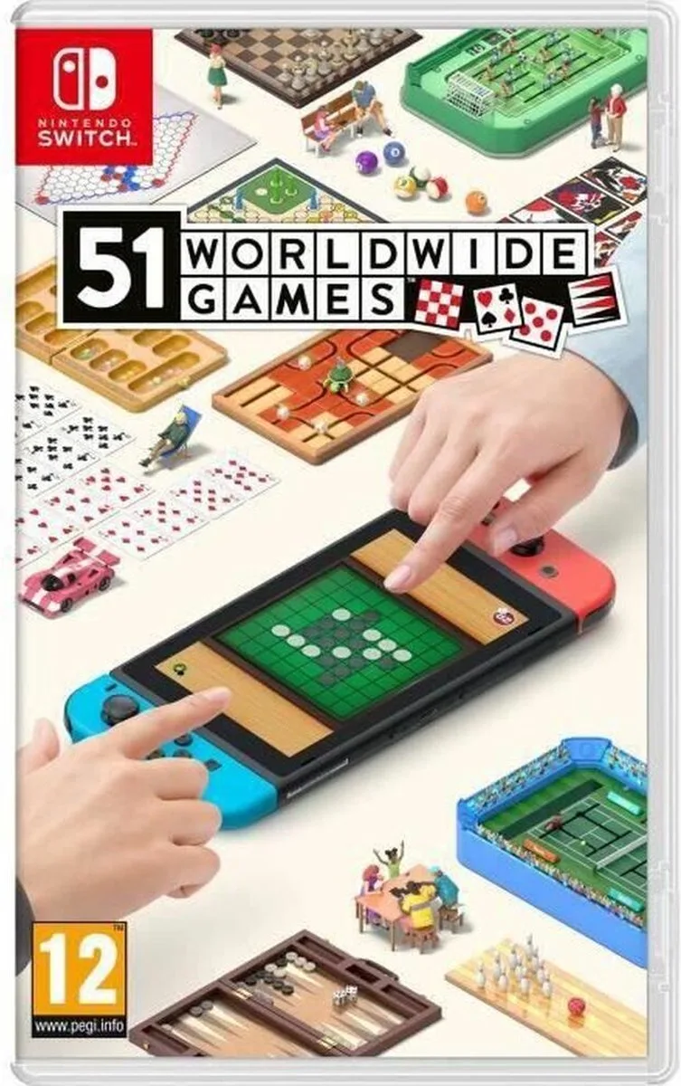 51 Worldwide Games - Switch (Frans) by Nintendo, Nintendo Switch – cover