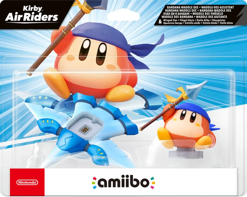 Amiibo Kirby Air Riders - Bandana Waddle Dee & Winged Star van Nintendo – cover 1 van 2