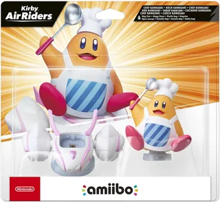 Amiibo Kirby Air Riders - Chef Kawasaki & Hop Star van Nintendo – cover 1 van 2