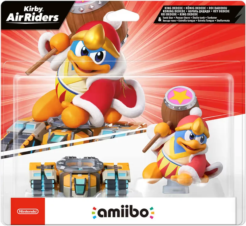 Amiibo Kirby Air Riders - King Dedede & Tank Star van Nintendo – cover 1 van 3