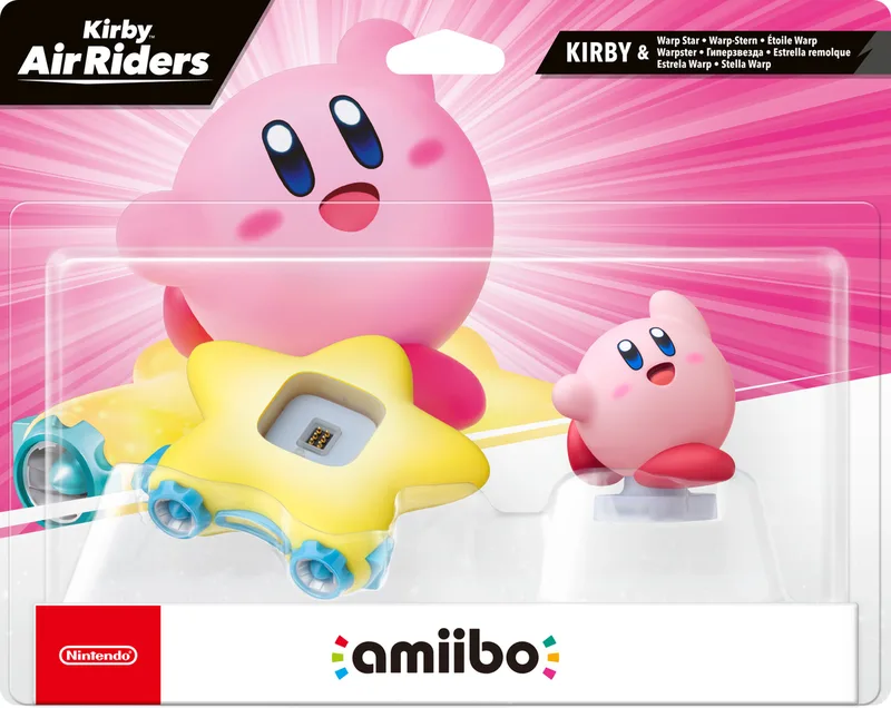 Amiibo Kirby Air Riders - Kirby & Warp Star van Nintendo – cover 1 van 2