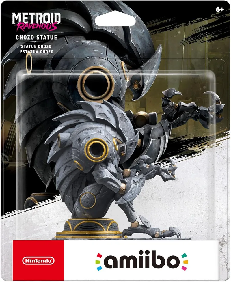Amiibo Metroid Ravenous - Chozo Statue van Nintendo – cover 1 van 2