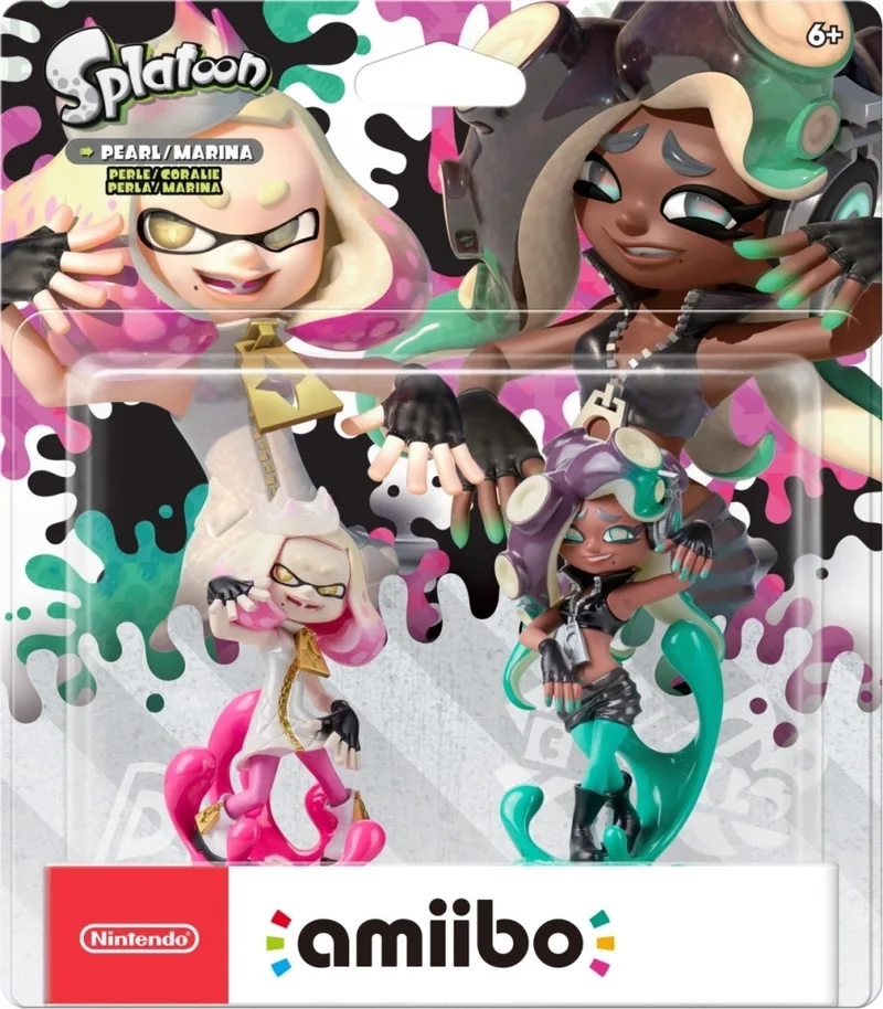 Amiibo Splatoon 2 Pearl & Marina (Double Pack) by Nintendo – cover