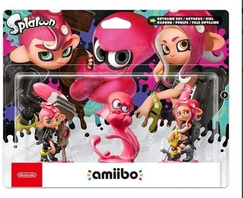 Amiibo Splatoon Octoling 3-Pack van Nintendo – cover