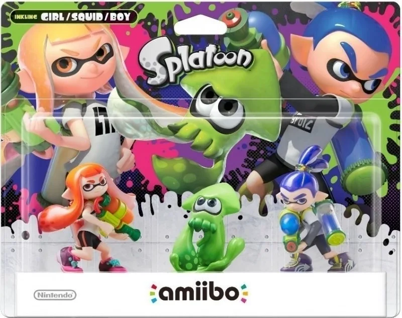 Amiibo Splatoon Triple Pack by Nintendo – cover
