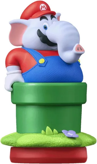Amiibo Super Mario Bros. Wonder - Elephant Mario de Nintendo – jaquette 2 sur 2