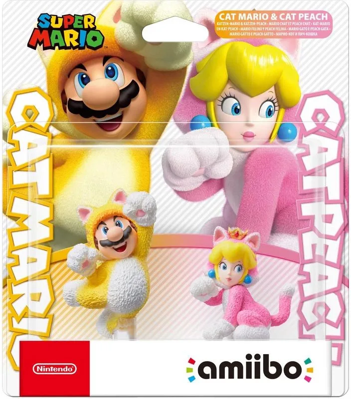 Amiibo Super Mario Collection 2-Pack - Cat Mario & Cat Peach van Nintendo – cover