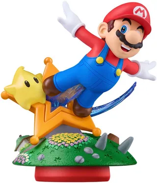 Amiibo Super Mario Galaxy 1+2 - Mario & Luma van Nintendo – cover 2 van 2