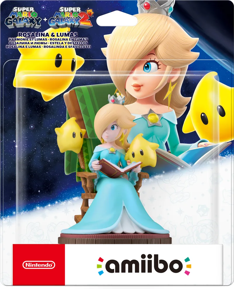 Amiibo Super Mario Galaxy 1+2 - Rosalina & Lumas by Nintendo – cover 1 of 2