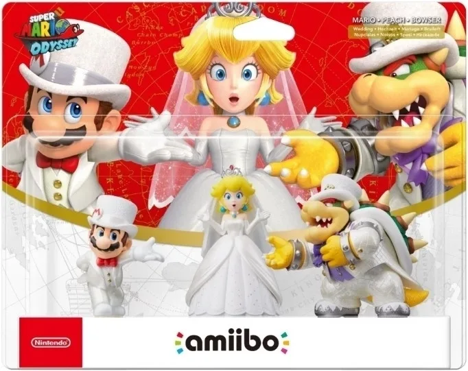 Amiibo Super Mario Odyssey - Wedding 3-pack Bundle van Nintendo – cover