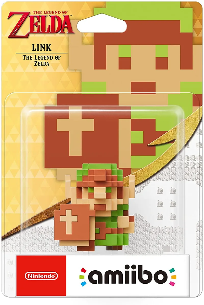Amiibo The Legend of Zelda - 8-Bit Link de Nintendo – jaquette
