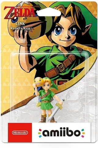 Amiibo The Legend of Zelda - Link (Majora's Mask) de Nintendo – jaquette 1 sur 3