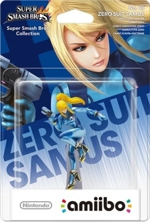 Amiibo - Zero Suit Samus by Nintendo – cover