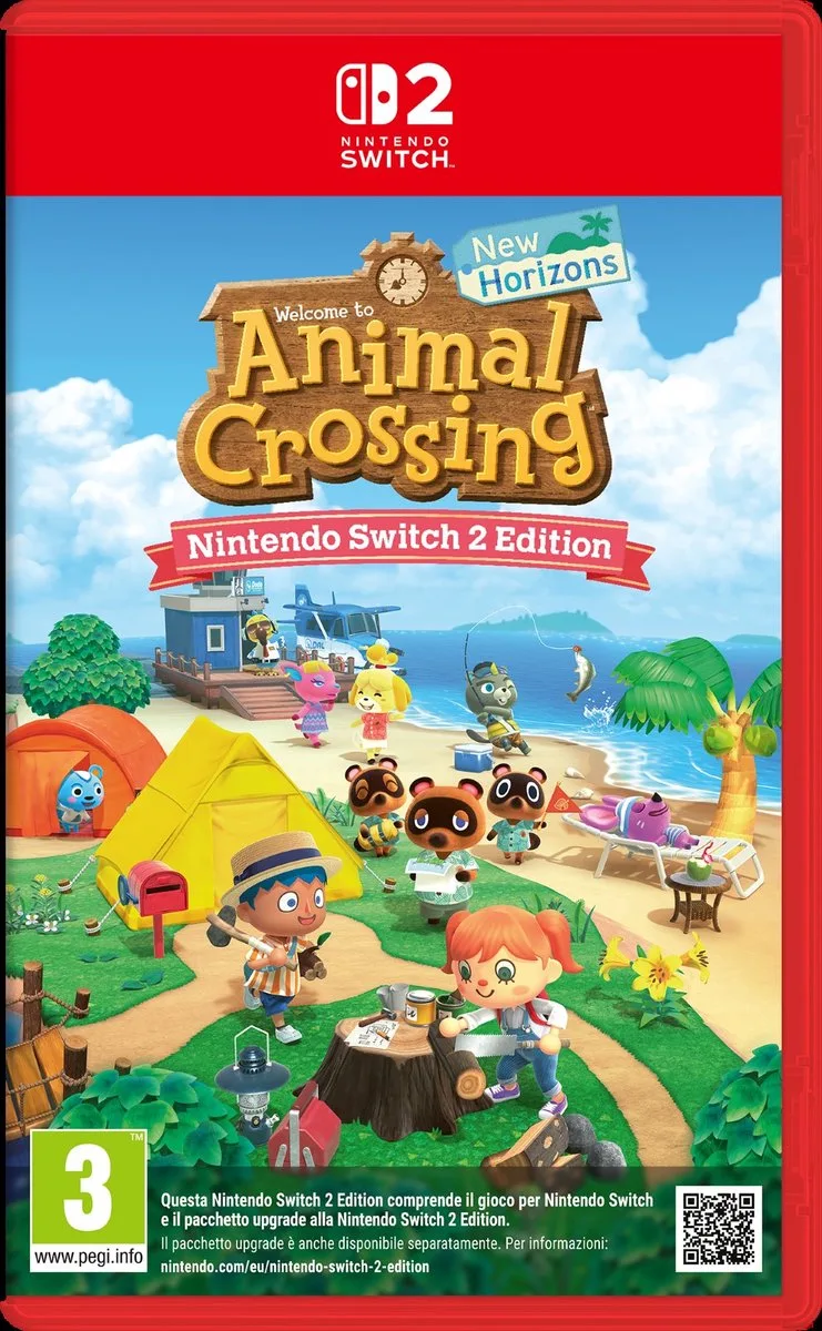 Animal Crossing: New Horizons by Nintendo, Nintendo Switch 2 – cover