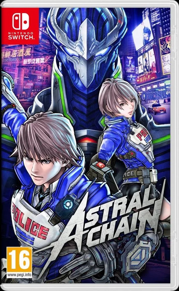 Astral Chain de Nintendo, Nintendo Switch – jaquette