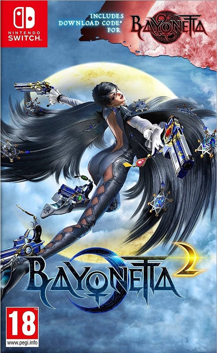 Bayonetta 2 van Nintendo, Nintendo Switch – cover
