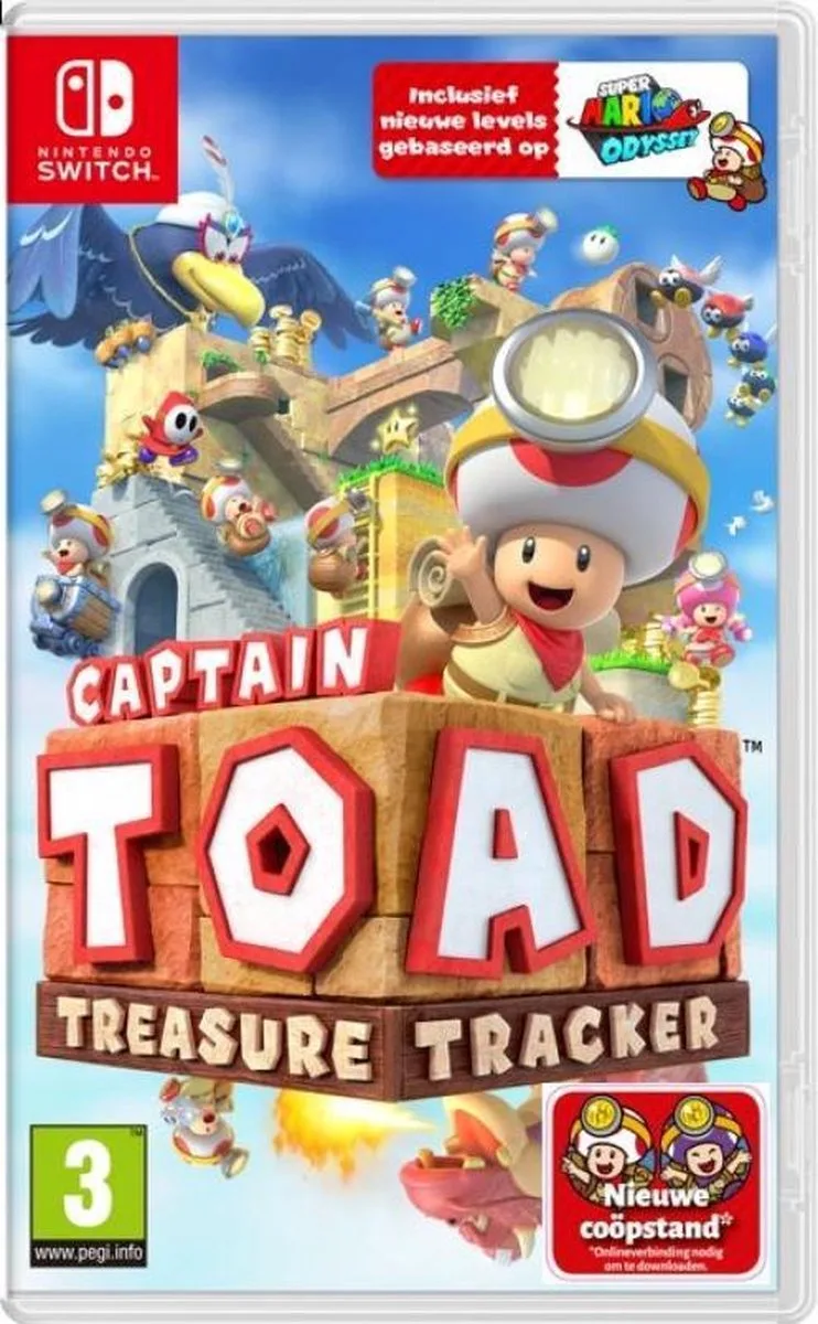 Captain Toad: Treasure Tracker by Nintendo, Nintendo Switch – cover