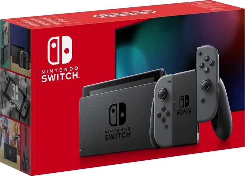 Console - Grijs de Nintendo, Gris – jaquette
