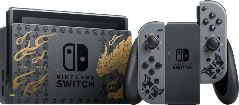 Console - Monster Hunter Rise Limited Edition van Nintendo, Meerkleurig – cover