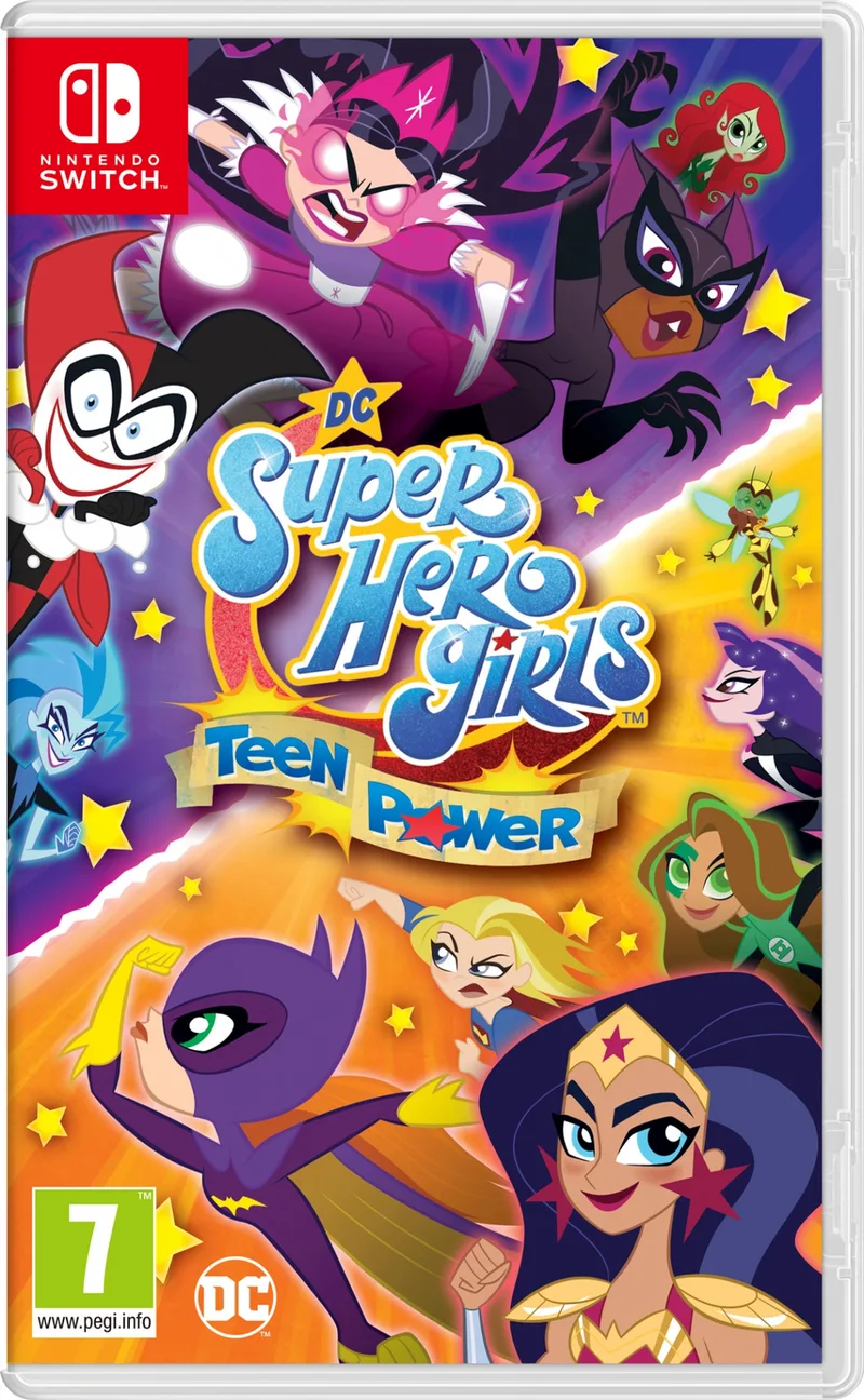 DC Super Hero Girls: Teen Power van Nintendo, Nintendo Switch – cover