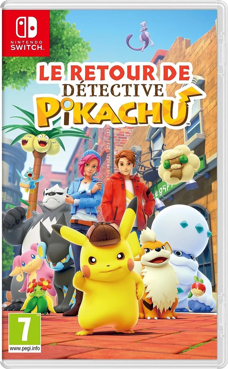 Detective Pikachu Returns by Nintendo, Nintendo Switch – cover
