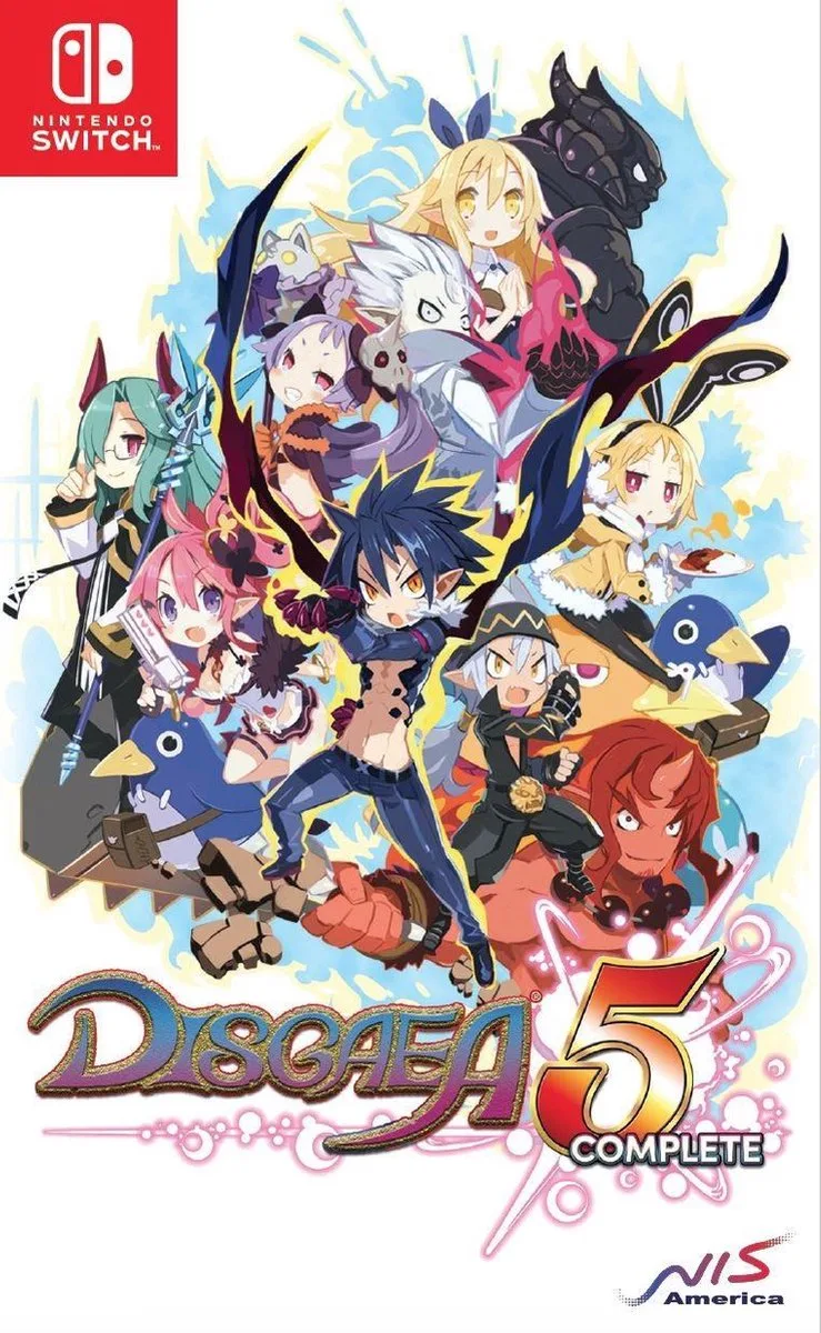 Disagaea 5 Complete (Nintendo Switch tweedehands game) by Nintendo, Nintendo Switch – cover