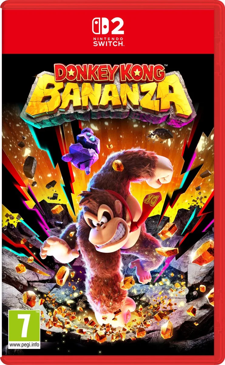Donkey Kong Bananza van Nintendo, Nintendo Switch 2 – cover