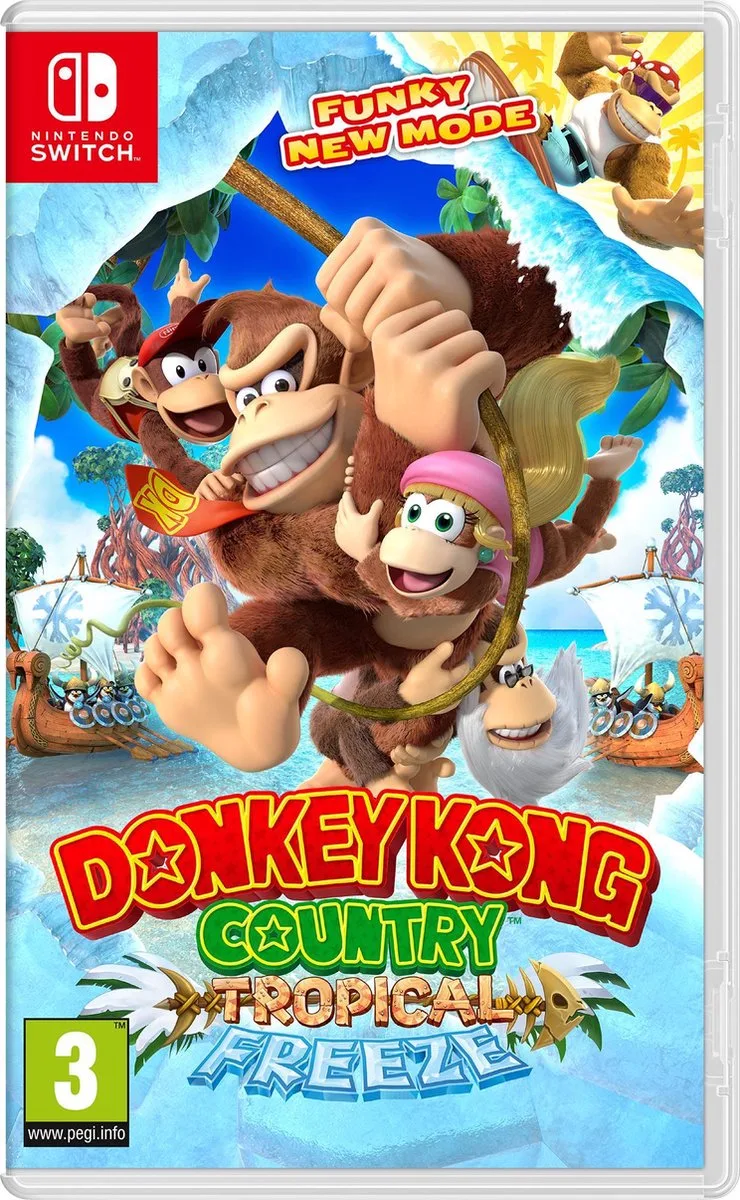 Donkey Kong: Country Tropical Freeze van Nintendo, Nintendo Switch – cover