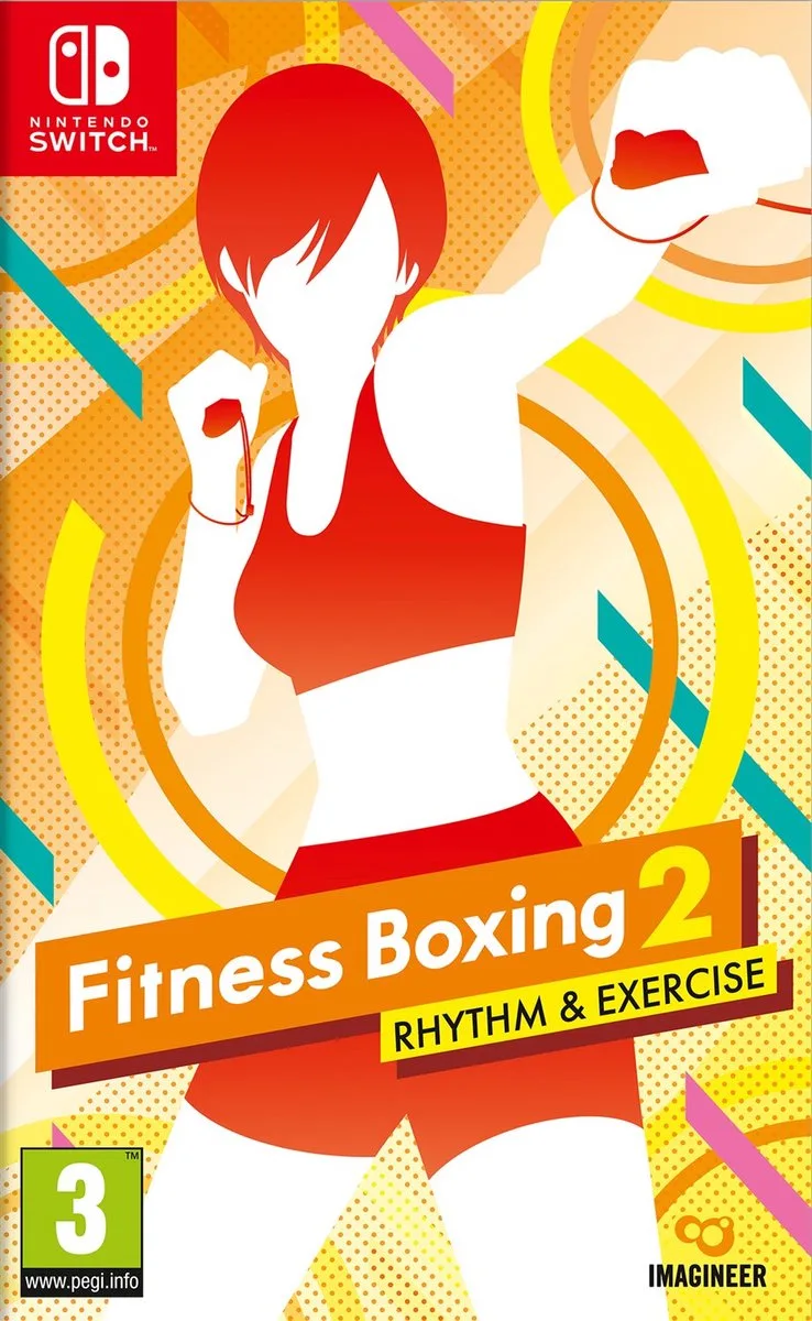 Fitness Boxing 2: Rhythm & Exercise från Nintendo, Nintendo Switch – omslag