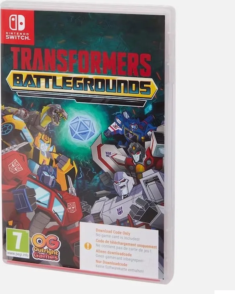 game | Transformers by Nintendo, Nintendo Switch – cover