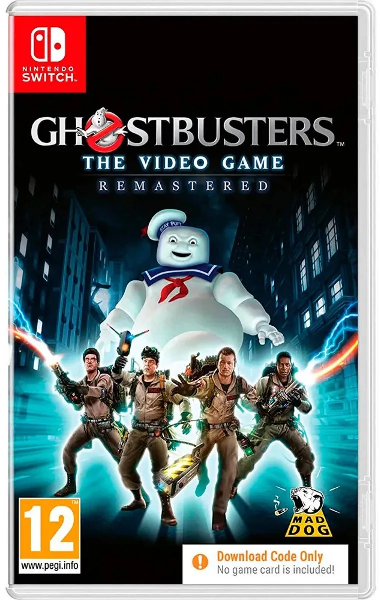 Ghostbusters The Video Game Remastered Code In Box EN FR by Nintendo, Nintendo Switch – cover