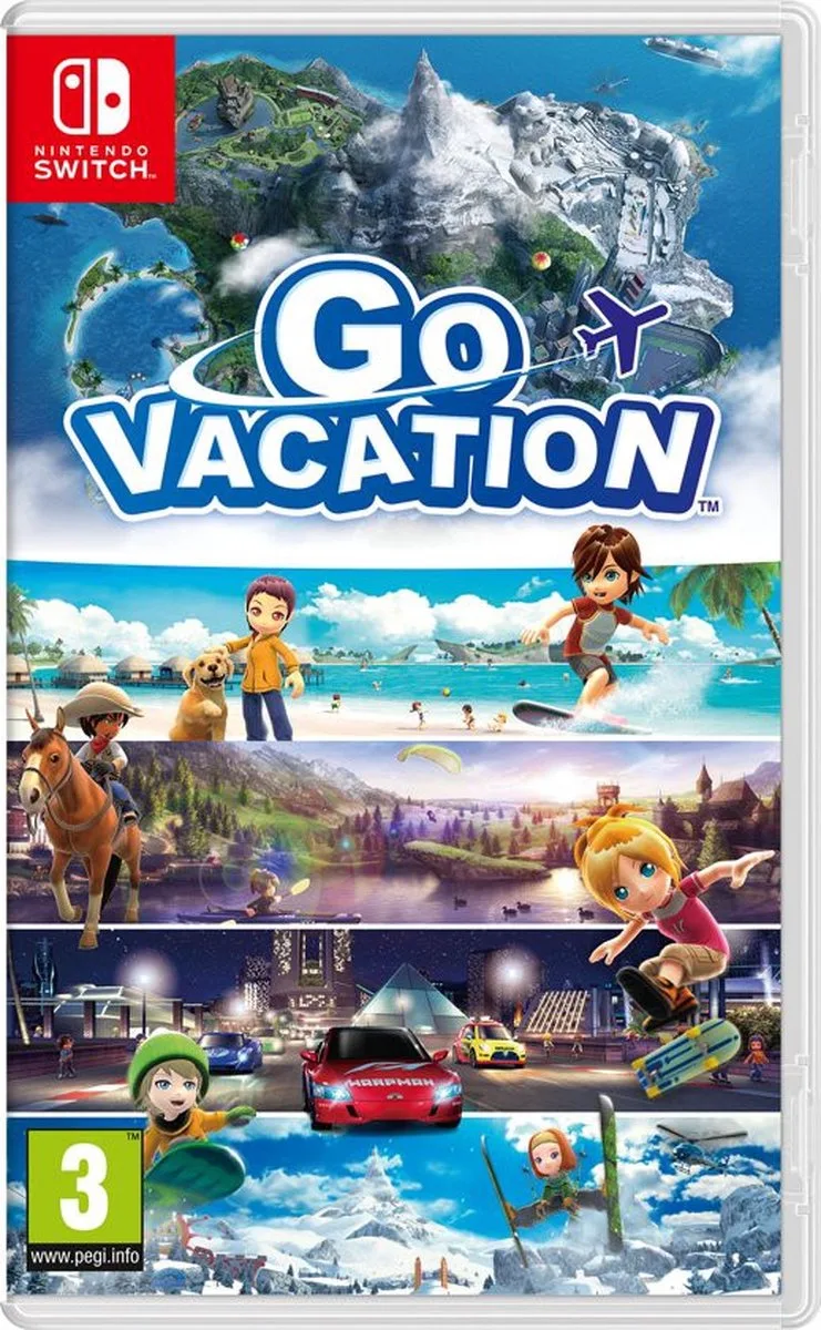 Go Vacation by Nintendo, Nintendo Switch – cover
