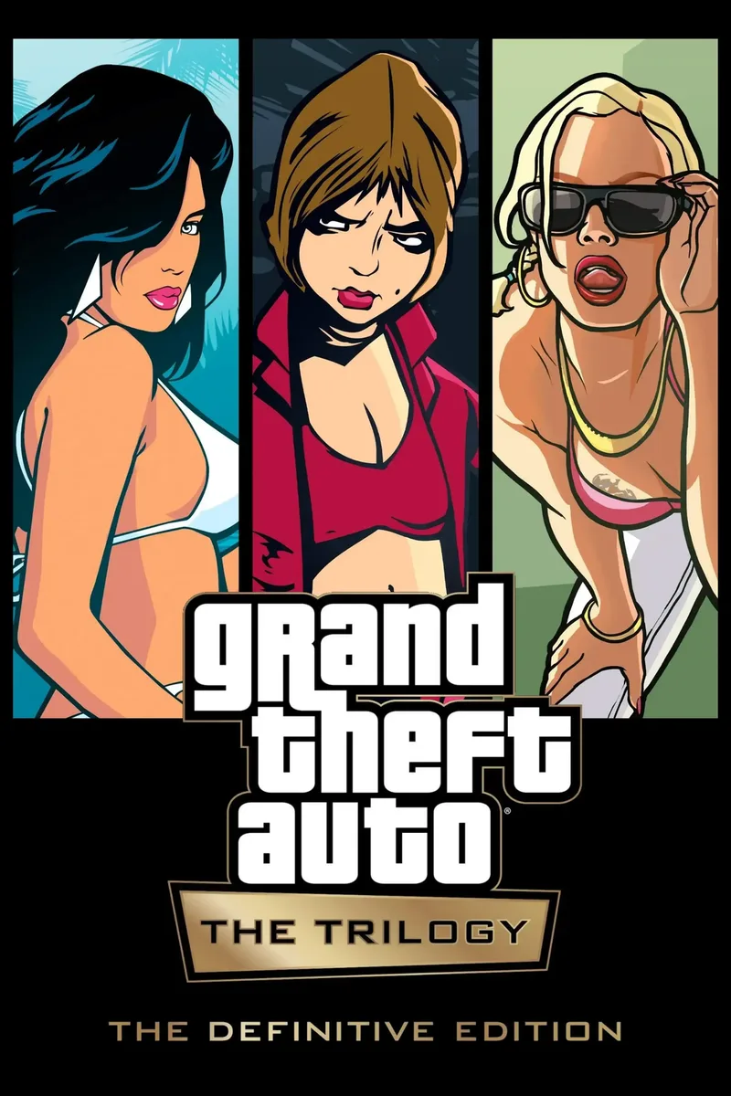 Grand Theft Auto The Trilogy - Definitive Edition van Nintendo, Xbox Series X | S, Digitaal, Xbox, Standard – cover