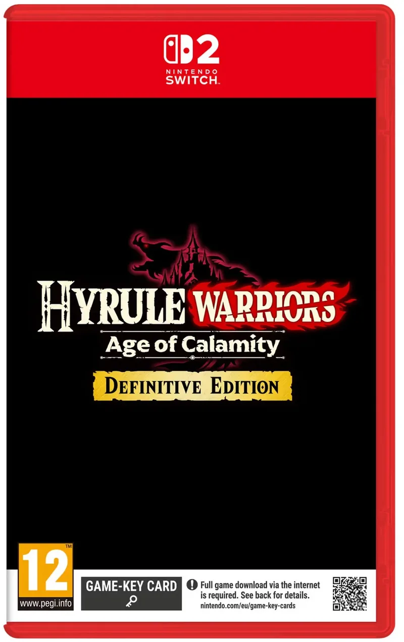 Hyrule Warriors Age of Calamity Definitive Edition de Nintendo, Nintendo Switch 2 – jaquette
