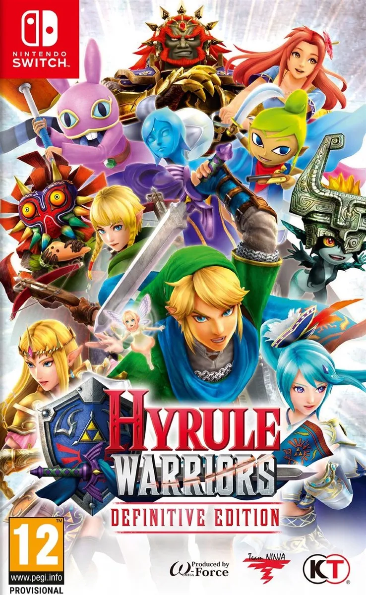 Hyrule Warriors: Definitive Edition de Nintendo, Nintendo Switch – jaquette